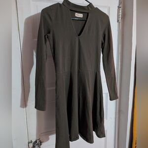 Dark Green Hollister Dress